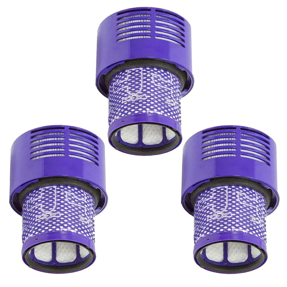 Washable Big Filter Unit For Dyson V10 Sv12 Cyclone Animal Absolute Total Clean Cordless Vacuum Cleaner, Replace Filter