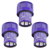 Washable Big Filter Unit For Dyson V10 Sv12 Cyclone Animal Absolute Total Clean Cordless Vacuum Cleaner, Replace Filter