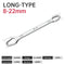 8-22mm Universal Torx Wrench Board Adjustable Double-head Torx Spanner Self-tightening Glasses Wrench Multi-purpose Hand Tools