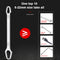 8-22mm Universal Torx Wrench Board Adjustable Double-head Torx Spanner Self-tightening Glasses Wrench Multi-purpose Hand Tools