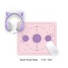 Extra Large Kawaii Mouse Pad Moon Phase