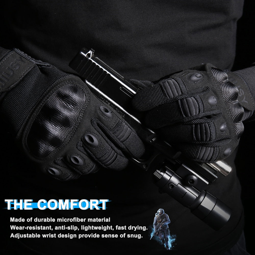 Tactical touch screen Full Finger Gloves