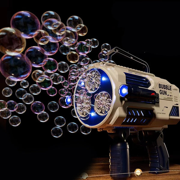 Bubble Gun With LED Lights