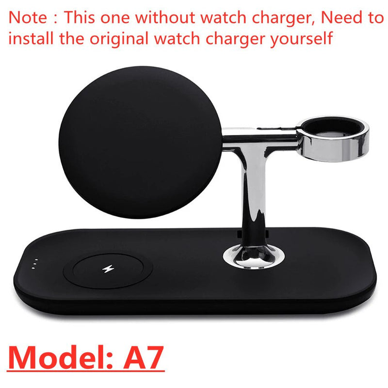 30W 3 in 1 Magnetic Wireless Charger Stand For iPhone 13 12 Pro Max Apple Watch Macsafe  Fast Charging for Airpods iWatch 7 6