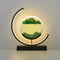 LED quicksand painting hourglass art night light