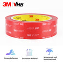 3M VHB 4910 Double Sided Tape High Temperature Transparent Clear Acrylic Foam Adhesive 1.0MM Thick