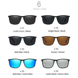 High Quality Sunglasses Men Polarized Square Sun Glasses UV400