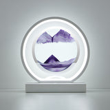 LED quicksand painting hourglass art night light