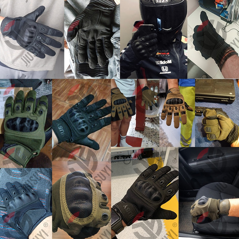 Touch Screen Tactical Full Finger Gloves Military Paintball Shooting Airsoft Combat Work Driving Riding Hunting Gloves Men Women
