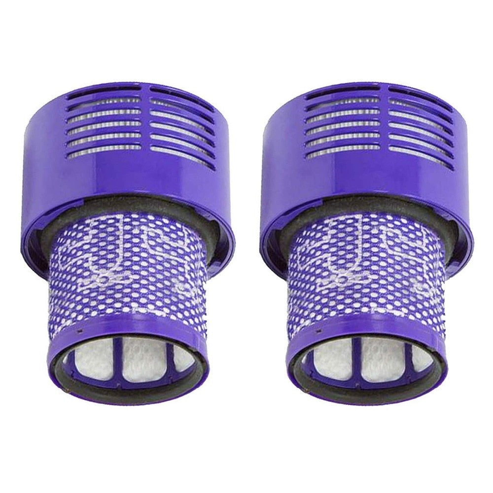 Washable Big Filter Unit For Dyson V10 Sv12 Cyclone Animal Absolute Total Clean Cordless Vacuum Cleaner, Replace Filter