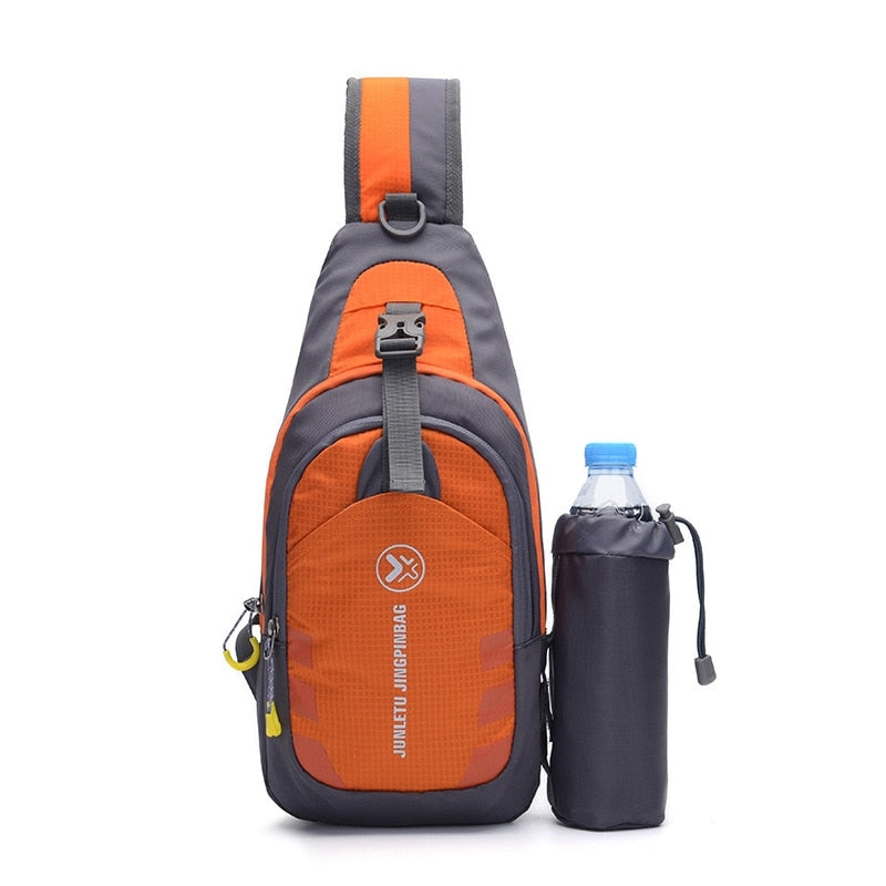 Hiking Shoulder Bag-Chest Backpack for Sports Outdoor Computer Phone Bag Climbing Fitness Trekking Fishing Bag