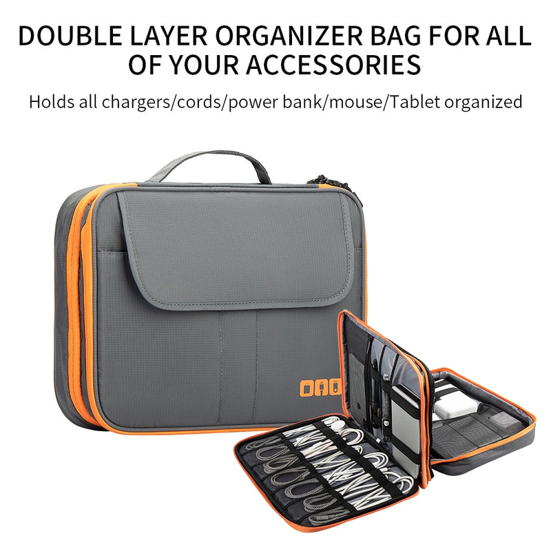 Electronics Organizer Cable Bag