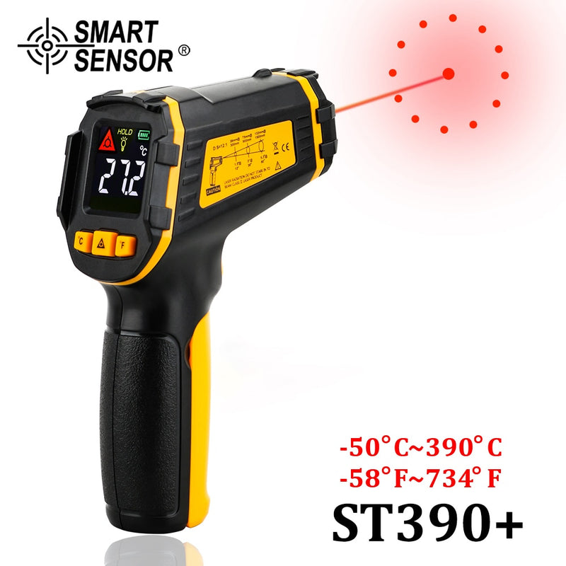 Digital Infrared Thermometer Non-Contact Laser Termometer IR LCD Display