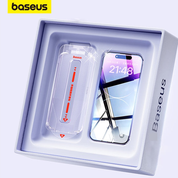 Baseus 0.4mm Corning Tempered Glass for iPhone 14 13 12 11 Pro Max Screen Protector for iPhone XR X XS Max