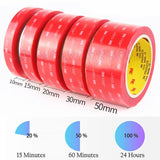 3M VHB 4910 Double Sided Tape High Temperature Transparent Clear Acrylic Foam Adhesive 1.0MM Thick