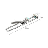 Can Opener Adjustable Stainless Steel Non-Slip Multifunction Manual Jar Bottle Opener
