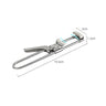 Can Opener Adjustable Stainless Steel Non-Slip Multifunction Manual Jar Bottle Opener