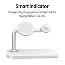 30W 3 in 1 Magnetic Wireless Charger Stand For iPhone 13 12 Pro Max Apple Watch Macsafe  Fast Charging for Airpods iWatch 7 6