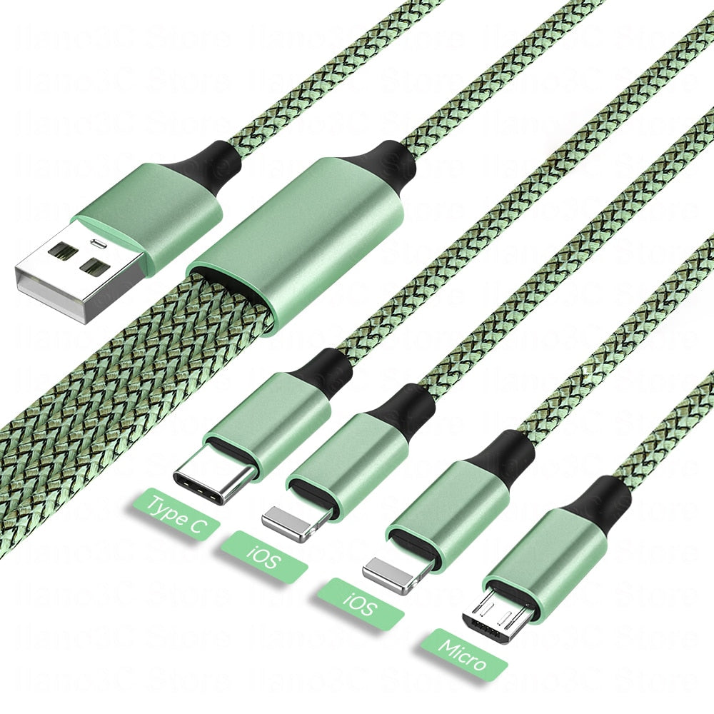 4 in 1 USB C Charging Cable