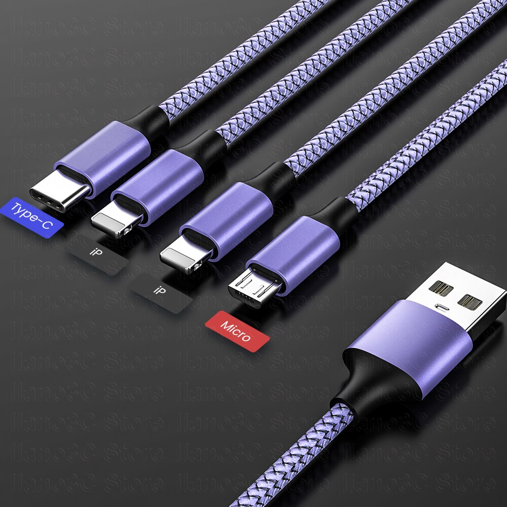 4 in 1 USB C Charging Cable