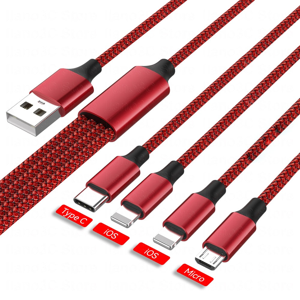 4 in 1 USB C Charging Cable