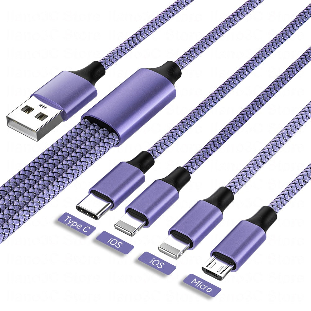 4 in 1 USB C Charging Cable