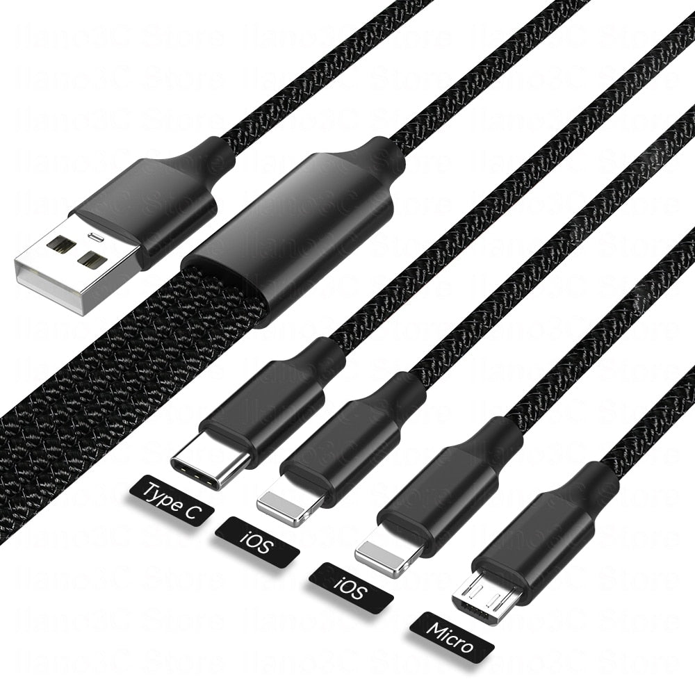 4 in 1 USB C Charging Cable