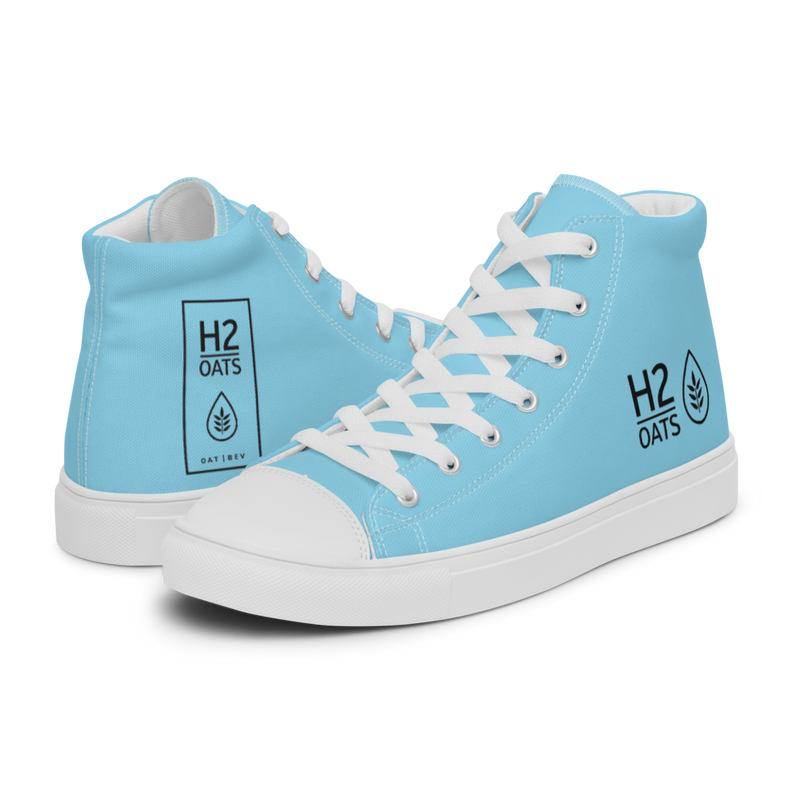 H2Oats Men’s high top canvas shoes