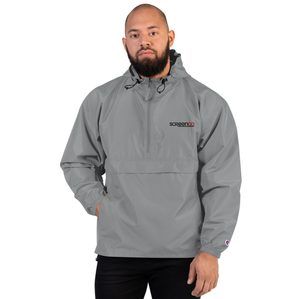 Screenco Embroidered Champion Packable Jacket