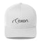 Axon White Trucker Cap Black Logo