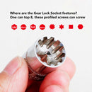 12PC Gear Lock Sockets