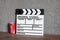 1 Pcs Director Video Scene Dry Erase Clapperboard