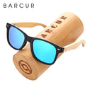 BARCUR Handmade Bamboo wooden Polarized Sunglass