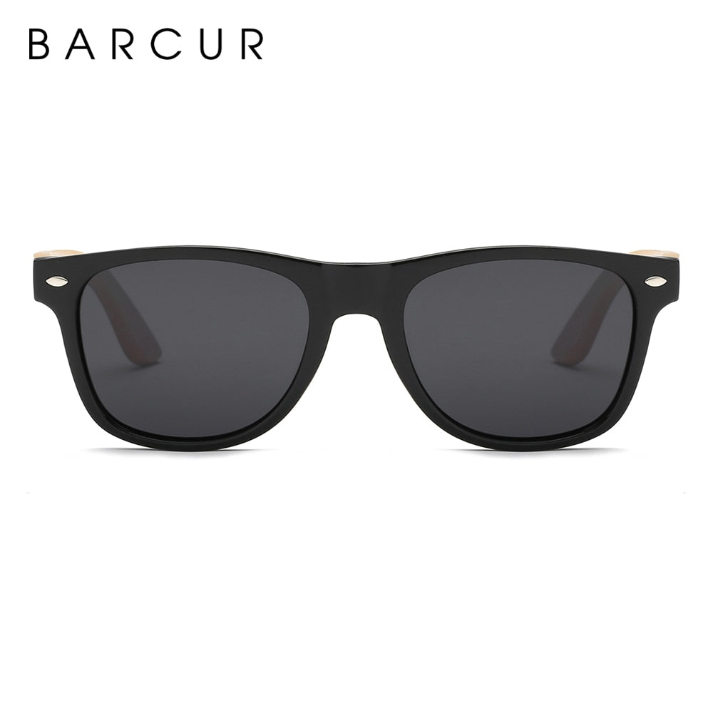 BARCUR Handmade Bamboo wooden Polarized Sunglass