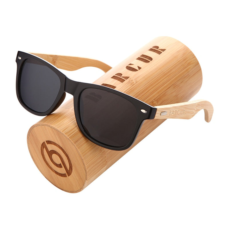 BARCUR Handmade Bamboo wooden Polarized Sunglass