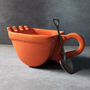 Excavator Bucket Creative Mug with Spoon