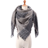 Plaid Winter Scarves
