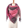Plaid Winter Scarves