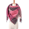 Plaid Winter Scarves