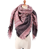Plaid Winter Scarves