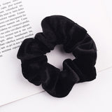 Velvet Scrunchie Hairband For Women Girls