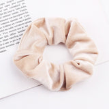 Velvet Scrunchie Hairband For Women Girls