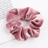 Velvet Scrunchie Hairband For Women Girls