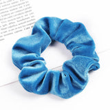 Velvet Scrunchie Hairband For Women Girls