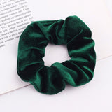 Velvet Scrunchie Hairband For Women Girls