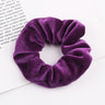 Velvet Scrunchie Hairband For Women Girls