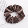 Velvet Scrunchie Hairband For Women Girls