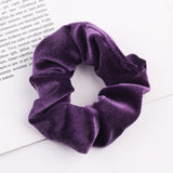 Velvet Scrunchie Hairband For Women Girls