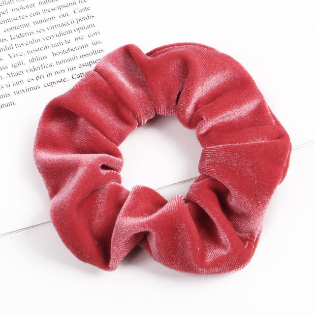 Velvet Scrunchie Hairband For Women Girls