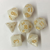 7pcs/set 17 Colors Multifaceted Dice